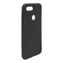 Capa de Silicone para Xiaomi Mi 8 Lite Preto Capa de Silicone para Xiaomi Mi 8 Lite Preto